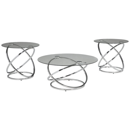Orren Ellis Barbieri 3 Piece Coffee Table Set & Reviews Wayfair
